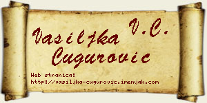 Vasiljka Čugurović vizit kartica